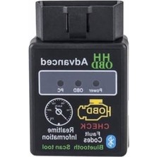Bluetooth Obd2 Araç Arıza Tespit Cihazı, ELM327 V1.5 Türkçe
