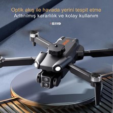 S119 Drone Fırçasız Motor 2batarya ile 30DAKIKA Uçuş 1080P Hd Kamera Engelden Kaçınma Drone