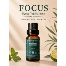 Minia Bahçe Odaklanma (Focus) Uçucu Yağ Karışımı – 10 ml | Bergamot, Nane ve Nioli Yağları