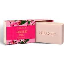 Nurxos Orkide Katı Sabun 110 Gr – Çiçeksi Meyveli Parfümlü El Sabunu - 9606