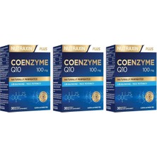 Nutraxin Nutraxın Koenzım Q10 Tablet 1 Paket(1 x 30 Kapseln), 0.08 kg (3 Paketi)