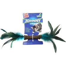 Gigwi Johnny Stick Catnipli Doğal Yeşil Çift Tüylü Kedi Oyuncağı
