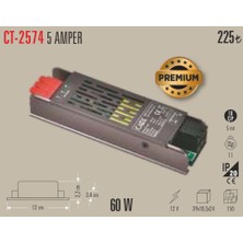 Cata 5 Amper LED Trafosu