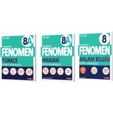 Fenomen Yayıncılık Fenomen Yayınları Türkçe A Soru Bankası Paragraf A Soru Bankası ve Anlam Bilgisi (3 Kitap)