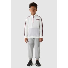 NBT Jeans Erkek Çocuk Beyaz Sweatshirt