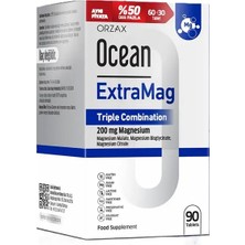 Orzax Ocean Extramag Üçlü Kombinasyon 90 Tablet