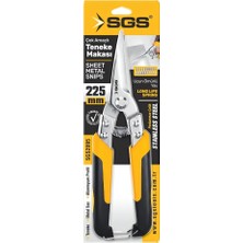 Sgs Çok Amaçlı Teneke Makası Sivri 225 mm SGS2095