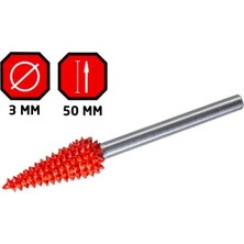 Rox Wood 0277 Karbür Kısa Konik Çam Tip Ahşap Şekillendirme Törpü