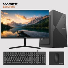 Xaser Ecowork XSR14 I5 6400 16GB Ram 256GB SSD 23,8" Monitörlü Masaüstü Ofis Bilgisayarı