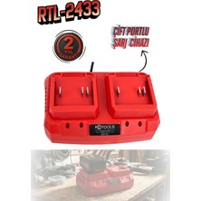 Belirtilmemiş RTL-2433 Çift Portlu Şarj Cihazı