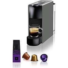 C30 Essenza Mini Kapsüllü Kahve Makinesi, 19 Bar Basınç, 0.6 L Hacim, 2.3 kg Tasarım, Gri