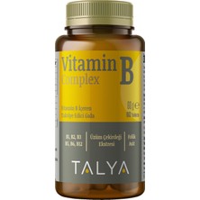 Talya Vıtamın B Complex | Vitamin B Kompleks Içeren Takviye Edici Gıda - 60 Tablet