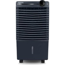 KAC160 160W 45L Evaporatif Hava Soğutucu, Gümüş Iyon Filtrasyonlu, Uzaktan Kumandalı, Tekerlek