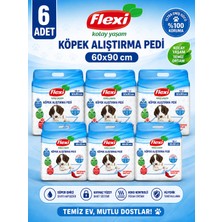 Flexi Köpek Alıştırma Çiş Pedi - 60X90CM 30'lu Paket - 6x