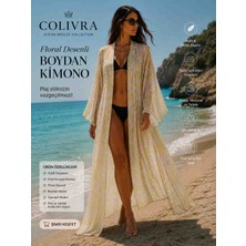 Colivra Çiçek Desenli Kimono