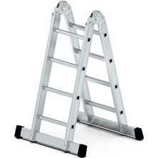Sözbir Merdiven 4+4 Tek Kırma Akrobat Merdiven 1.2 mm Çok Amaçlı/pratik/kolay