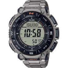 Casio PRG-340T-7DR Solar Gri Titanyum 10 Atm 52 mm Erkek Kol Saati