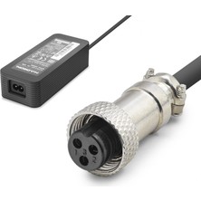 Meks Adaptör Scooter Ü 42V 2A 84W 3 Pin 9 mm Siyah
