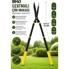 Bhd Çim Makası Uzatmalı Teleskopik Çimen Makası Bahçe Makası Bahçe Aleti Uzamış Hali :76 cm Ağırlık :1180GR