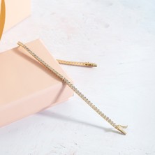 Ensom Gold 14AYAR Altın Tam Tur Bileklik