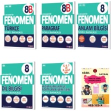Fenomen Yayıncılık Fenomen Yayınları Türkçe B Soru Bankası ve Türkçe Set (5 Kitap)