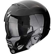 Scorpion Exo Combat 2 Modüler Motosiklet Kaskı Siyah