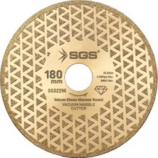 Sgs Vakum Elmas Mermer Kesici 180MM SGS2296