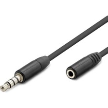 Meks 3lı 3.5 mm To 3.5 mm F Kablo Ne 1.2m Siyah