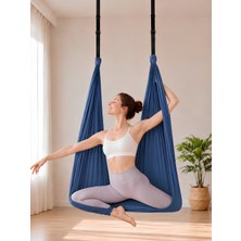 Beylini Yoga Hamağı Fly Salıncağı Yükseklik Ayarlanabilir Antigravity Esnek Askılı Denge Spor Aleti Pilates Fitness Denge Esneme Gerdirme Gelişim