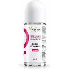 Kadın Deodorant Roll-On 50 ml | Aluminyum, Paraben ve Alkol Içermez | Şeyma Naturel Doğal Kozmetik Serisinden