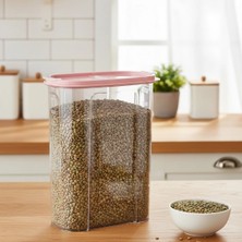 Meks Kullanıma Uygun 2.4 Lt Erzak Saklama Kabı