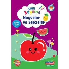 Lisinya Şirin Boyama – Meyveler ve Sebzeler