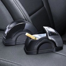 Meks Metal Araç Içi Otomatik Kapaklı Küllük