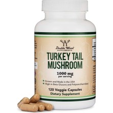 Double Wood Turkey Tail Mushroom  120 Capsul.usa Menşei.38.