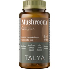 Talya Mushroom Complex | Mantar Kompleks Içeren Takviye Edici Gıda - 60 Tablet