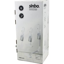 Ttt Sinbo Dikey Elektrikli Süpürge - Beyaz - 500W - Ergonomik Tasarım-T