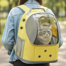 Galaksi Kedi Taşıma Çantası (Yeni Model) Ekstra Hava Kanallı Kedi Çantası