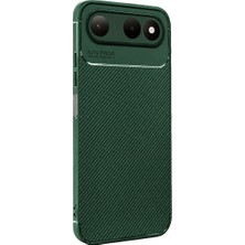 Zenviaa Newface Tecno Spark 50 5g Auto Focus Karbon Kapak - Yeşil ZENVIAAC12