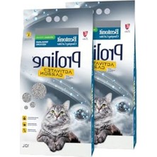 Aktif Karbonlu Topaklanan Kedi Kumu, 10 Lt x 2 Adet