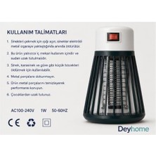 Ltx-01 Elektrikli Sinek ve Böcek Öldürücü Lamba, Priz Tipi, Iç Mekan, 1W, AC100-240V