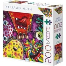Odea 500 Parça Profesyonel Hobi Puzzle - Canavarlar Temalı