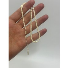Hasyılmaz Kesme Fildişi Tesbih 4,40 Gram - Koleksiyonluk Fil Dişi Tespih (F053)