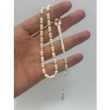 Hasyılmaz Kesme Fildişi Tesbih 8,65 Gram - Koleksiyonluk Fil Dişi Tespih (F054)