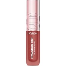 L'oreal Cosmetics Hyaluron Lip Tint - 640 Tea Time | Çok Amaçlı Dudaklar ve Allık, 2 Kat Daha Fazla Nemlendirme, Mürekkep Gibi Tutar, 8 Renk Mevcuttur