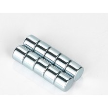 By Manyetik 150 Adet 5 x 4 mm Yuvarlak Güçlü Neodyum Mıknatıs Çap 5 mm Kalınlık 4 mm