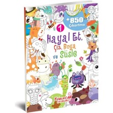Trendexa Hayal Et-Çiz-Boya-Süsle 850 Çıkartma -1