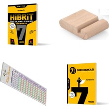 Hız Yayınları 7. Sınıf Matematik Hibrit Etkinlikli + Soru Bankası Maarif Model 2027 + Telefon Tutucu + Çözüm Ayracı