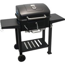 Tekerlekli Dökme Demir Bbq Mangal, Büyük Kapasite