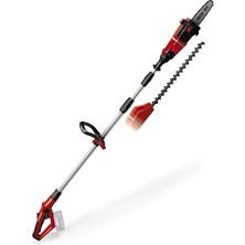 Einhell Akülü Çok Fonksiyonlu Budama Ge-Hc 18 Li T-Solo (2'si 1 Arada Çit Budama ve Motorlu Testere, Oregon Kılavuz, Akü ve Şarj Cihazı Dahil Değildir) - 3410800 | 2'si 1 Arada Uzun Mesafeli Direk Çit