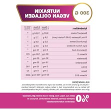 Vegan Kolajen Destek Tozu | C Vitamini, Hyaluronik Asit, Çinko ve Spirulina Içerir | 300 G